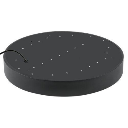 Светильник светодиодный Geometria Ring SPO-132-B-40K-088 88Вт 4000К IP40 800х800х80мм подвесной драйвер внутри черн. Эра Б0058901