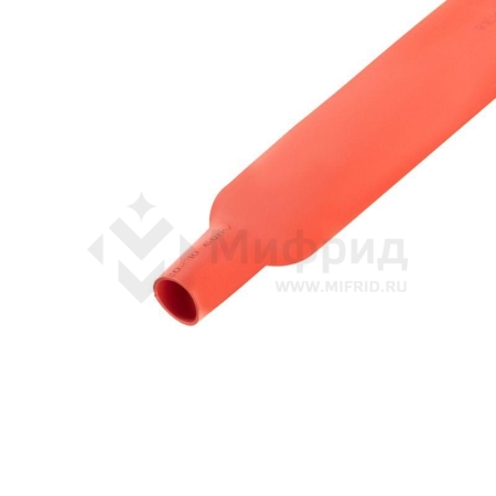 Трубка термоусадочная ТУТ нг 20.0/10.0 красн. 1м Rexant 22-0004