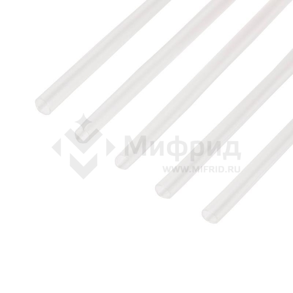 Трубка термоусадочная ТУТ 6.0/3.0 Н-1 (горючая) прозр. 1м Rexant 20-6009