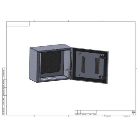 Корпус металлический ЩМП-25.30.15 250х300х150 У2 IP54 OPTIMA c.2.3.1_5 Эра Б0061589