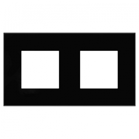 Рамка 2-м 4мод. Avanti "Черный квадрат" DKC 4402904