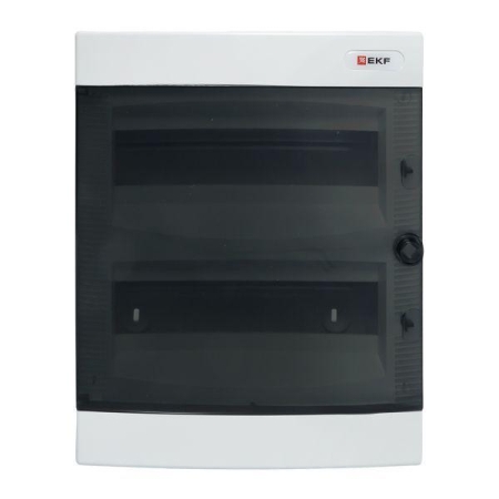 Щит распределительный навесной Unix 2х12мод. IP41 прозр. дверь PROxima EKF ux-2x12-n