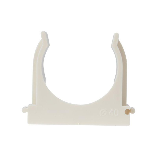 Держатель для труб (клипса) d40мм для монтажного пистолета бел. Rexant 28-0440-3