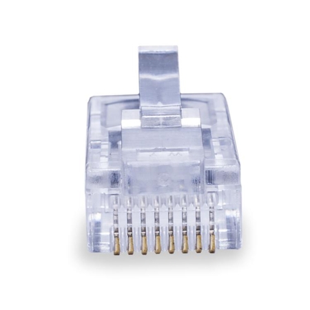 Коннектор 8P8C UTP 5e 50U (RJ-45) 2pb (уп.100шт) SUPRLAN 10-0241