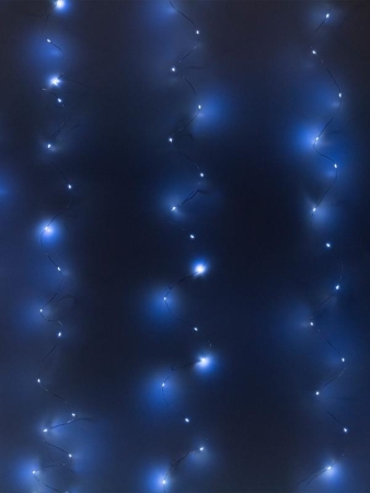 Гирлянда "Занавес" ICLLDM300W-C 300LED LED 3х3м 8режимов IP20 бел. SHLights 4690601054357